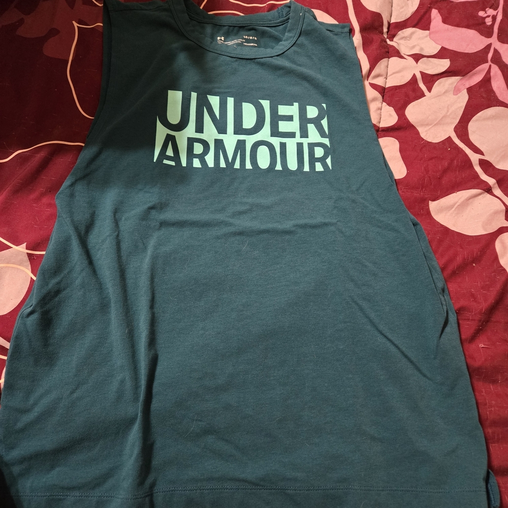 Under Armour Dark Teal Sleeveless Top